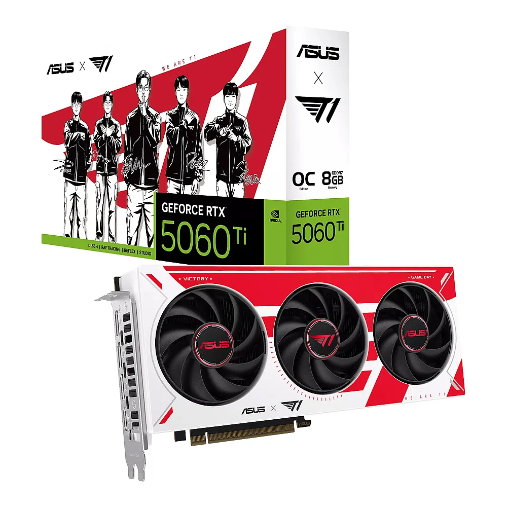 ASUS T1 GEFORCE RTX 5060 TI 8GB GDDR7 OC EDITION