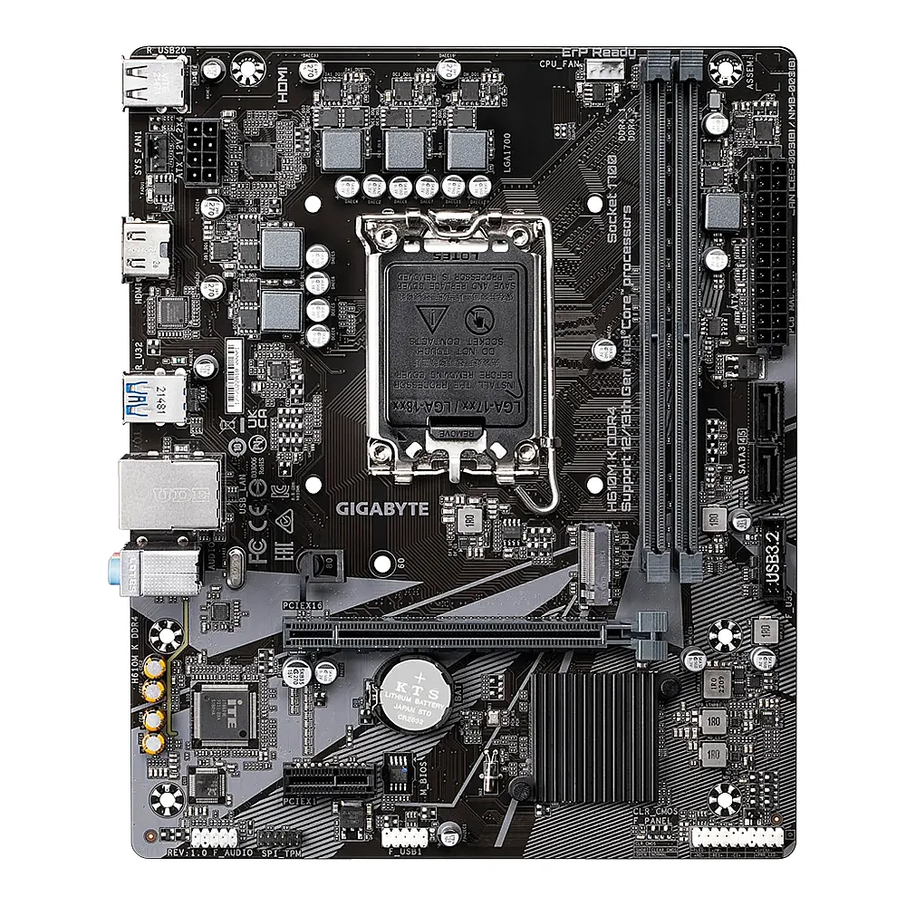 GIGABYTE H610M K DDR4 (REV. 1.0) photo 2